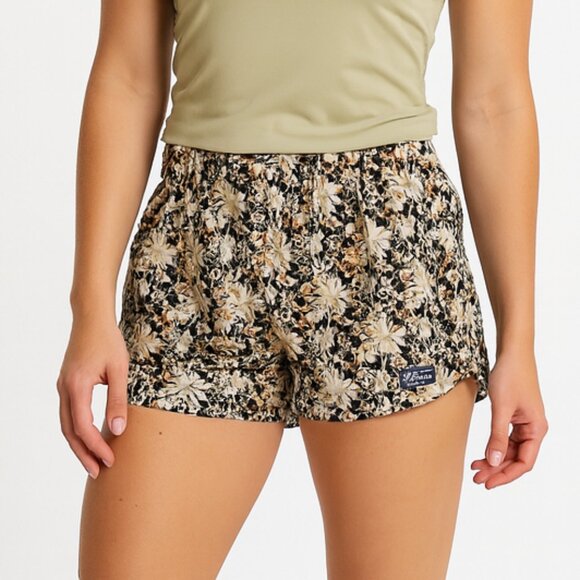 Patagonia Barely Baggies Womens Shorts 2.5 Inch Primavera Ink Black Trailcore XS - Picture 1 of 14